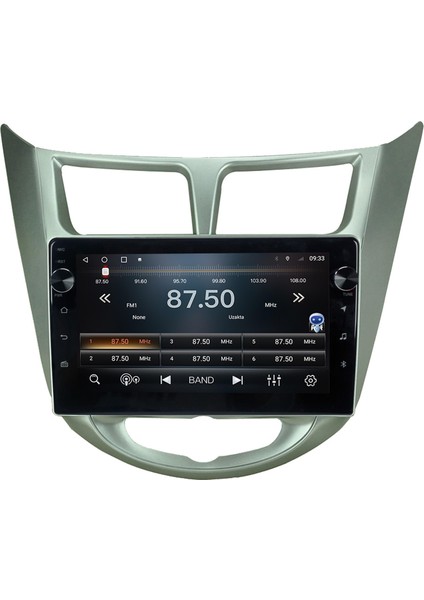Hyundai Accent Blue Android Multimedya Carplay Oem 4gb RAM+64GB HDD Navigosyan Tuşlu Ekran