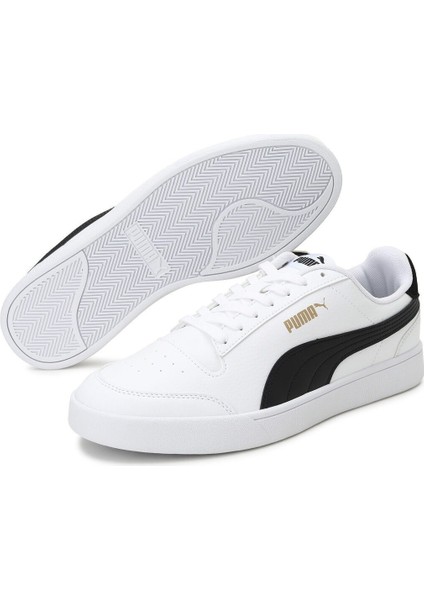 Shuffle A Bağcıklı Sneaker Erkek Günlük Ayakkabı Beyaz-Siyah - 30966803 modelleri