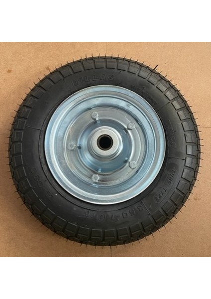 Ağır Yük Taşıma Tekeri 350 Kg Havalı Teker El Arabası Tekeri 350*7