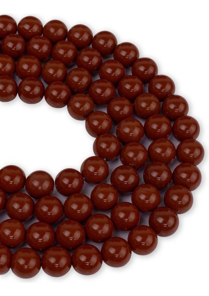 10 mm Kırmızı Jasper Taşı Dizi A