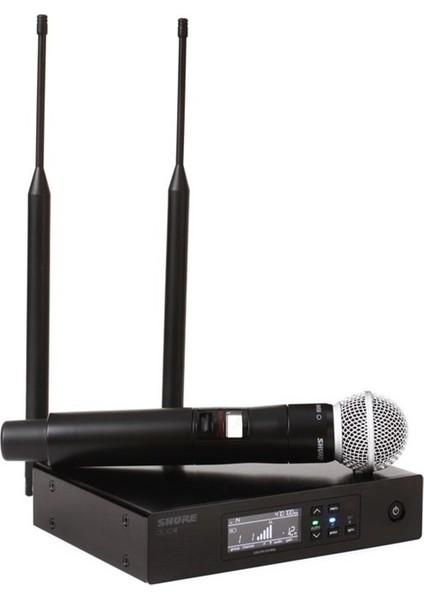 QLXD24-B58 Kablosuz El Mikrofonu Seti