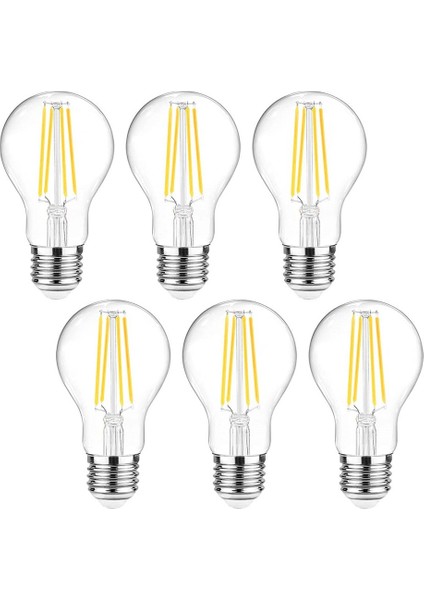 Led Filament Rustik Ampul 6W Beyaz Işık fiyatları