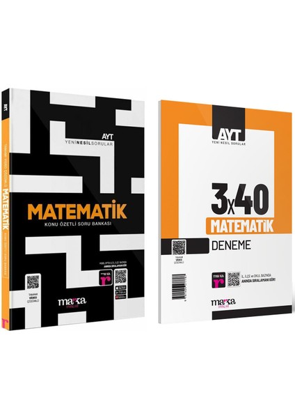 AYT Matematik Soru ve Deneme Seti 2 Kitap