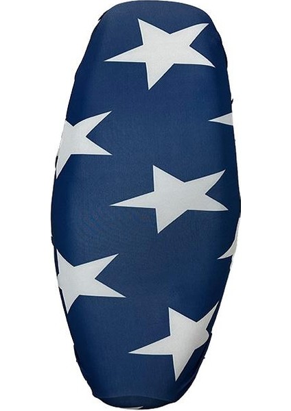 3D Üniversal Koltuk Kılıfı Mavi Yıldız