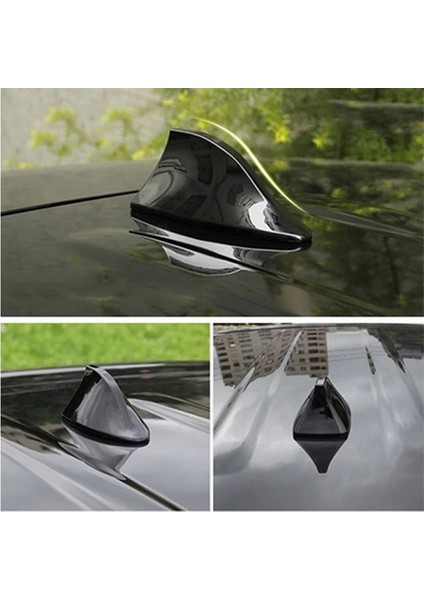 Toyota Corolla Sedan 2007-2013 Elektrikli Shark Köpek Balığı Anten Siyah Balina Tavan Anteni modelleri
