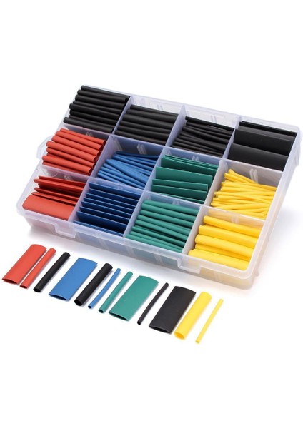 Renkli Daralan Makaron Seti Kutulu 530 Parça