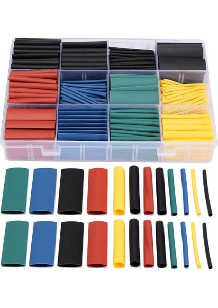 Renkli Daralan Makaron Seti Kutulu 530 Parça fiyatları