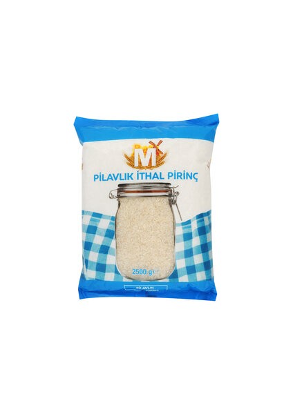 Pilavlık Ithal Pirinç 2500 gr