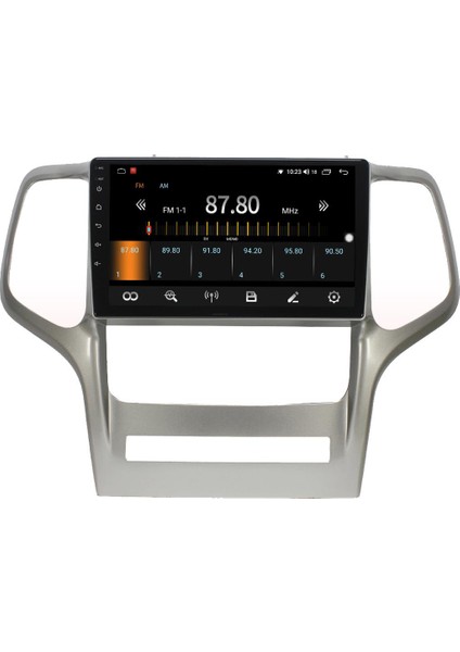 Jeep Cherokee Android 13 Multimedya Carplay 4gb RAM+64GB HDD 2011-2012 Navigasyon Ekran