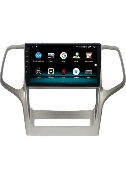 Jeep Cherokee Android 13 Multimedya Carplay 4gb RAM+64GB HDD 2011-2012 Navigasyon Ekran