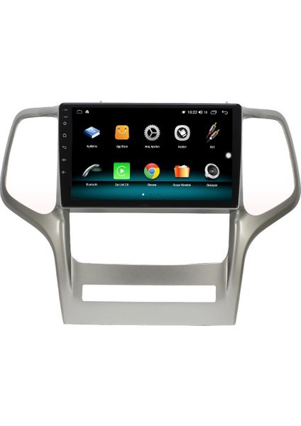 Jeep Cherokee Android 13 Multimedya Carplay 4gb RAM+64GB HDD 2011-2012 Navigasyon Ekran
