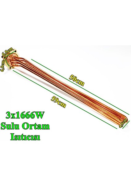 Kahvematik Isıtıcı Rezistans Bakır 5000W - Sern Ç1172 modelleri