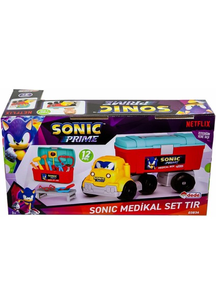 03834 Sonıc Medikal Set Tır - Fen Toys