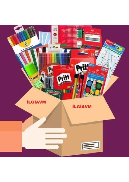 Ilgiavm Okula Dönüş 2.sınıf Kırtasiye Seti 33 Parça