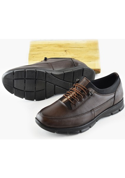 TAB325a Tam Ortopedik Topuk Masajlı Taban Erkek Ayakkabı Hakiki Deri Mevsimlik Ayakkabı modelleri