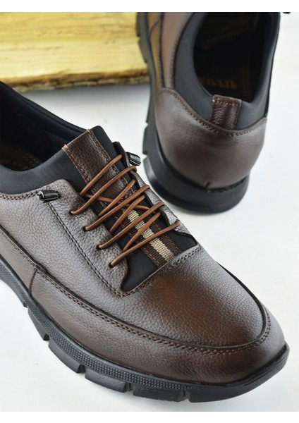 TAB325a Tam Ortopedik Topuk Masajlı Taban Erkek Ayakkabı Hakiki Deri Mevsimlik Ayakkabı fırsatları