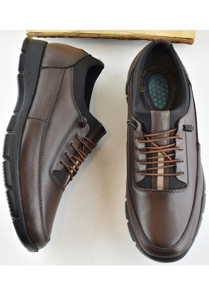 TAB325a Tam Ortopedik Topuk Masajlı Taban Erkek Ayakkabı Hakiki Deri Mevsimlik Ayakkabı indirimleri