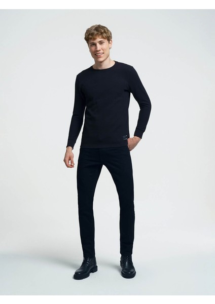 Erkek Sweatshirt Siyah LF2034194 fiyatları