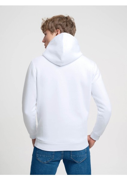 Erkek Sweatshirt Beyaz LF2034041