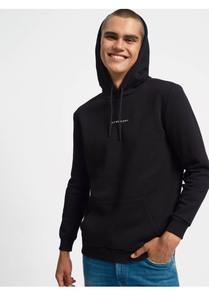 Erkek Sweatshirt Siyah LF2034269