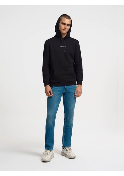 Erkek Sweatshirt Siyah LF2034269