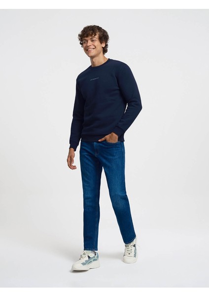 Erkek Sweatshirt Lacivert LF2034268