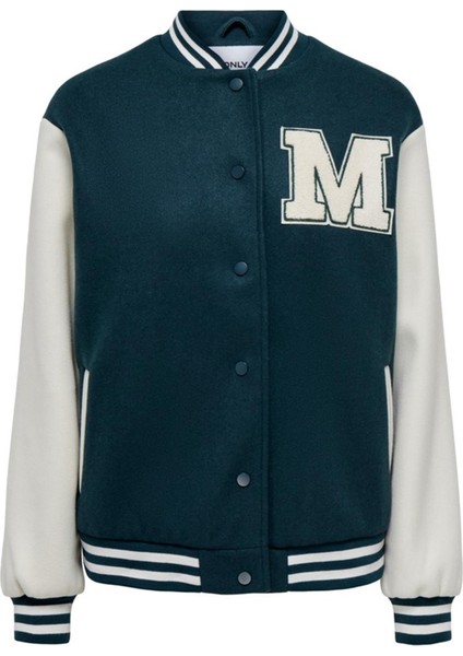 Onlsılja Lıfe Padded Bomber cc Otw Petrol Yeşili modelleri
