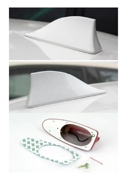 Ssangyong Actyon Elektrikli Shark Köpek Balığı Anten Beyaz Balina Tavan Anteni modelleri