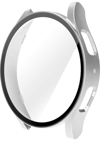 Samsung Galaxy Watch 6 Seri 40MM ile Uyumlu Ekran Koruyucu Cam ve Kasa Koruyucu Sert Pc
