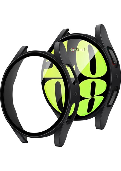 Samsung Galaxy Watch 6 Seri 40MM ile Uyumlu Ekran Koruyucu Cam ve Kasa Koruyucu Sert Pc modelleri