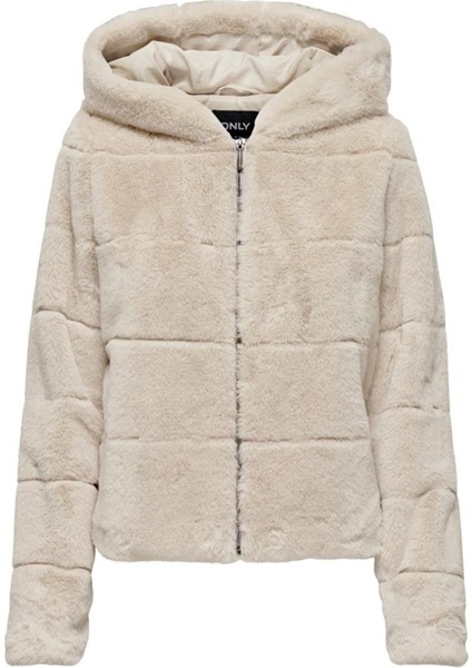 Onlnewchrıs Fur Hooded Jacket cc Otw