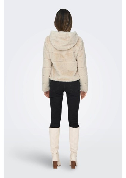Onlnewchrıs Fur Hooded Jacket cc Otw fırsatları