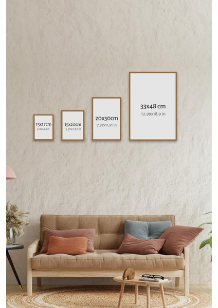 3 Parça Çerçeve Görünümlü Mdf Tablo Seti - 3ARTAVESSA4 fiyatları