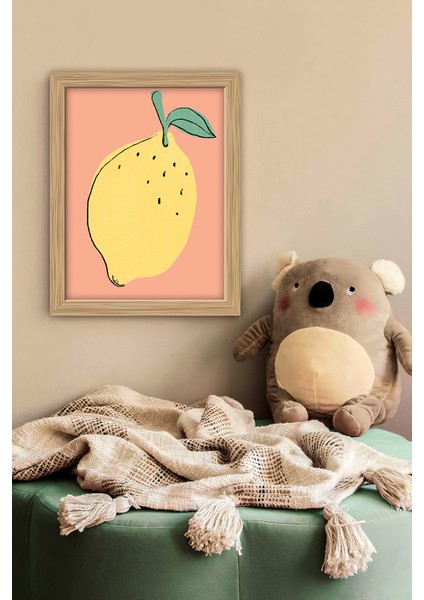 Tek Parça Çerçeve Görünümlü Mdf Tablo - 1SMKIDSARTAVESSA10