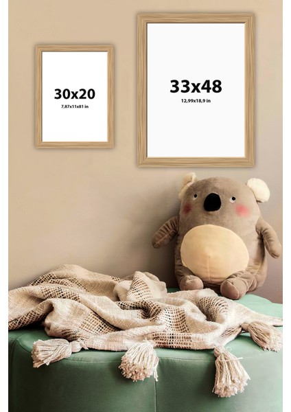 Tek Parça Çerçeve Görünümlü Mdf Tablo - 1SMKIDSARTAVESSA10