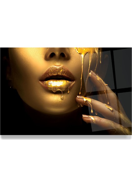 Altın Dudak Cam Tablo modelleri