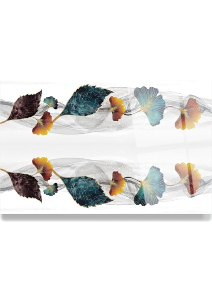 Renkli Yapraklar Cam Tablo modelleri