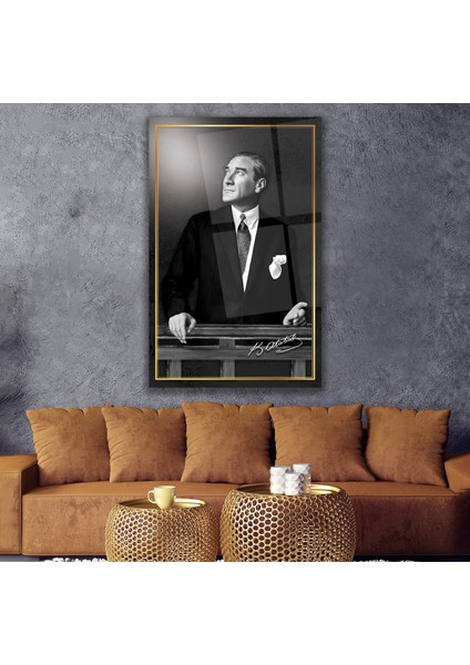 Atatürk Cam Tablo