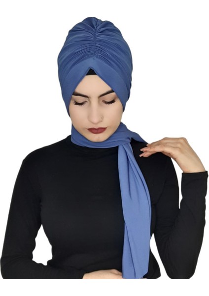 Tasarım Hazır Bone Indigo Renk