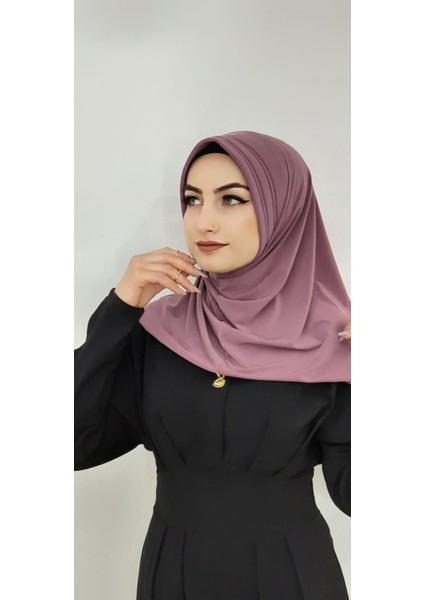 Hazır Esarp Pratik Model Lavanta Renk