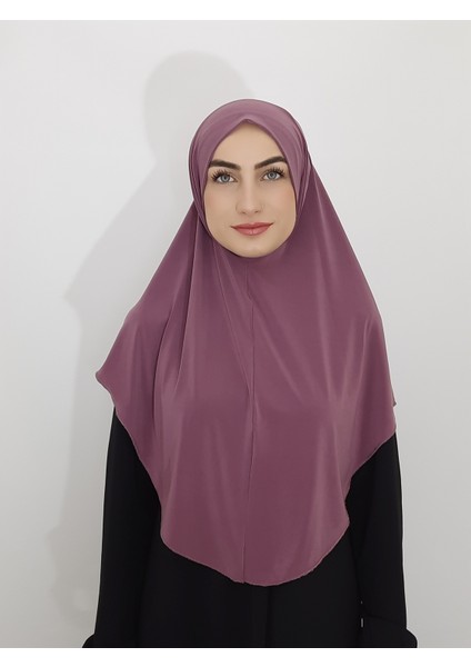 Namaz Örtüsü, Hazır Büyük Esarp, Malezya Modeli, Hijap ,hac Umre Icin Uygundur Sandy Kumas Leylak