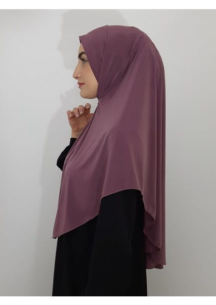 Namaz Örtüsü, Hazır Büyük Esarp, Malezya Modeli, Hijap ,hac Umre Icin Uygundur Sandy Kumas Leylak