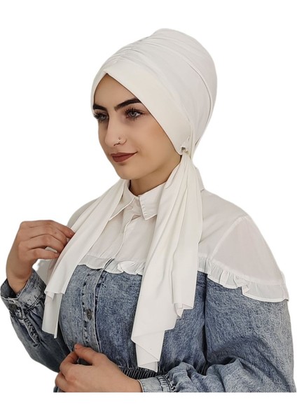 Tasarım Bone Beyaz Renk