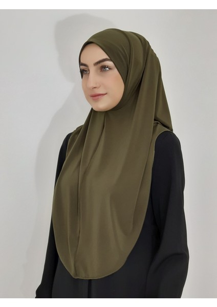 Namaz Örtüsü Khimar, Hazır Büyük Esarp, Malezya Modeli, Hijap ,hac Umre Icin Sandy Kumas Haki