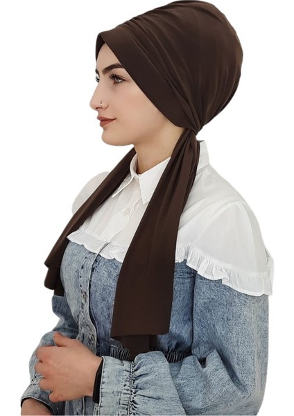 5 Sekilde Kullanılan Hazır Bone Koyu Kahve