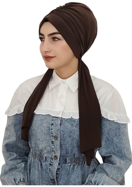 5 Sekilde Kullanılan Hazır Bone Koyu Kahve