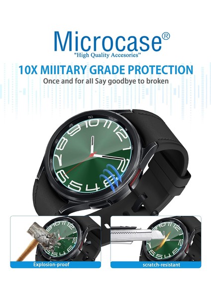 Samsung Galaxy Watch6 Classic 43MM Için Tpu Ekran Koruma Filmi - Şeffaf AL3384 modelleri