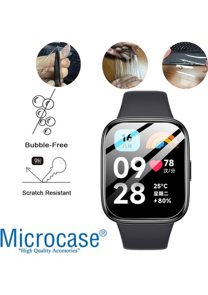 Xiaomi Redmi Watch 3 Active 1.83 Inch Için Tpu Ekran Koruma Filmi - Şeffaf AL3384 indirimleri