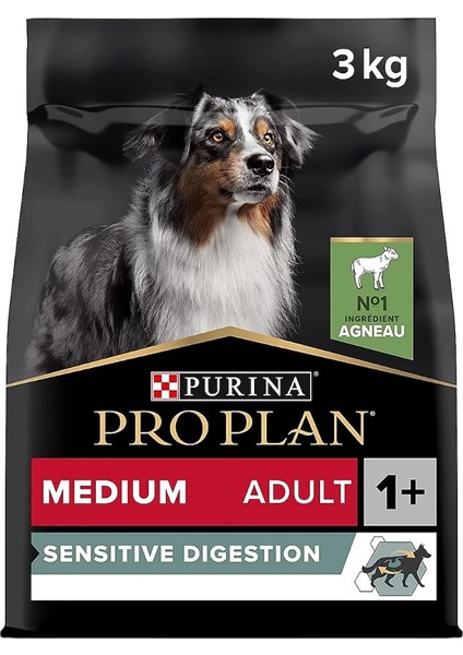 Proplan Medium Adult Kuzu Etli Köpek Maması 3 kg