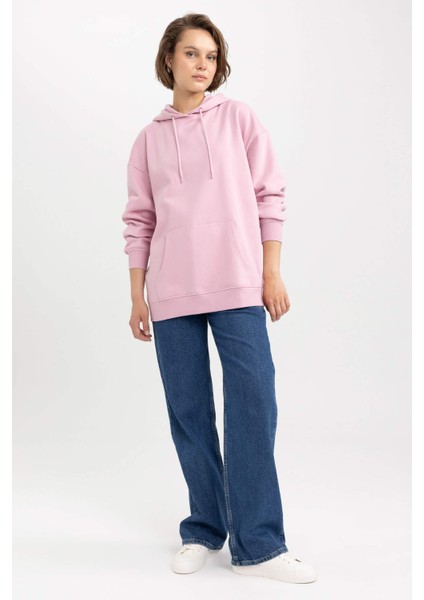 Kadın Sweatshirt Pembe M3417AZ/PN453